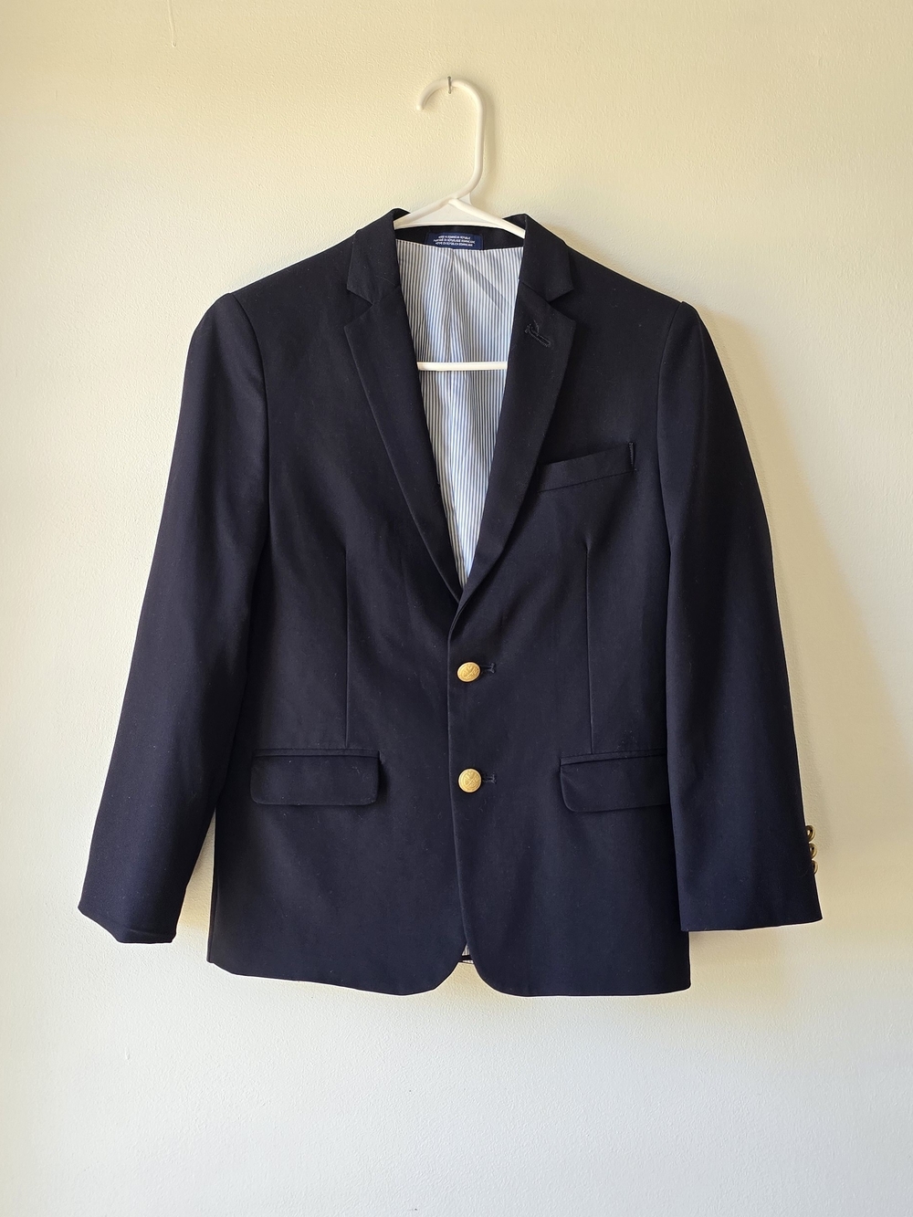 Izod Navy Blazer with Gold Buttons